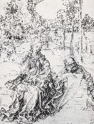 Albrecht Durer, The Holy Family in a landscape